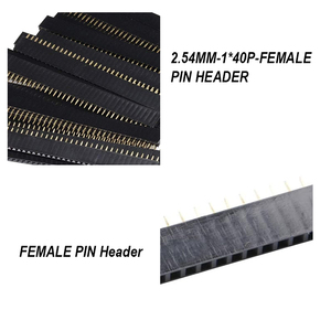 Straight Single Row 2.54mm Female 40 Pin <strong>Header</strong> for PCB Board <strong>Arduino</strong> Connector - Product Image 2
