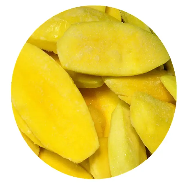 Moitiés de mangue congelées iqf de meilleure qualité fruits congelés