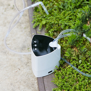 Automatische Tropf bewässerung Kit Wasser geräte Programmierung Wasser Timer Selbst bewässerungs system für Zimmer pflanzen - Product Image 1