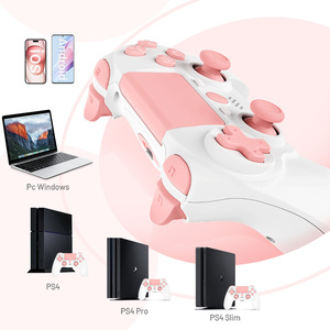 2025最新ピンクゲームパッドワイヤレスジョイスティックゲームコントローラーPS3用マンドスジョイスティック & ゲームコントローラー用