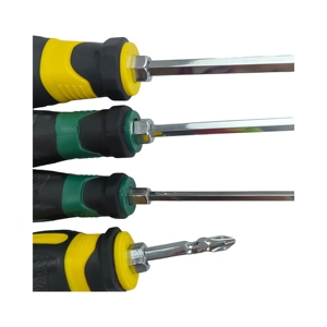 उच्च गुणवत्ता वाले औद्योगिक ग्रेड क्रॉस हेड स्क्रूड्राइवर प्लास्टिक दोहरी-उद्देश्य विरोधी पर्ची डिजाइन समायोज्य टॉर्क प्रतिरोधी - Product Image 3