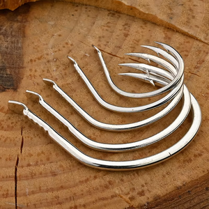 Funadaiko 8064 1/0 6/0 móc đơn móc số lượng lớn phụ kiện câu cá Móc Câu Cá mặt đất bằng tay - Product Image 6