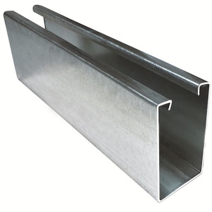 Montaje de persiana enrollable, riel de guía galvanizado para puerta rodante