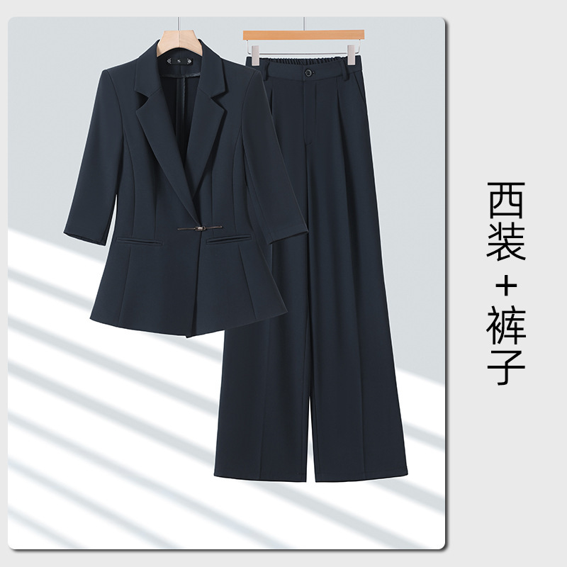 Black suit pants