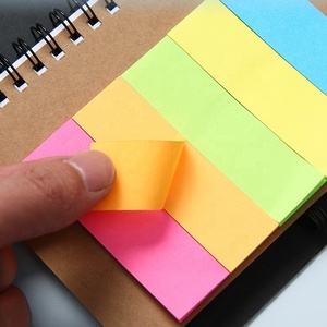 Logotipo personalizable Espiral Pegatinas Bloc de notas Cuaderno Logotipo personalizado Bloc de notas Cuaderno promocional