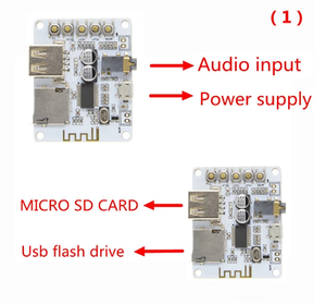 Wireless 2.1 <strong>Audio</strong> <strong>Bluetooth</strong> Module with USB TF Card Slot USB <strong>Audio</strong> Receiver Board Decoder for Playback Product Category ICs - Product Image 2