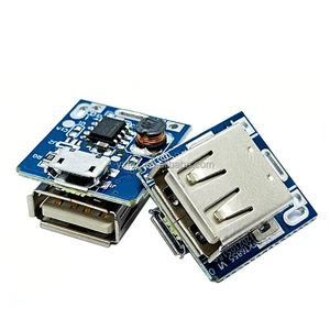 5V Micro TYPE-C interface Step-Up Power <strong>Module</strong> Lithium Battery Charging Protection Board Boost Converter 134N3P DIY charger - Product Image 2