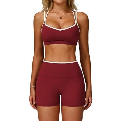 Colorblock vin rouge