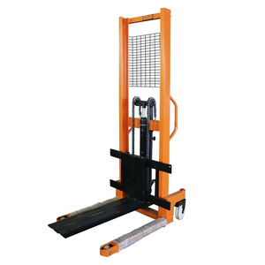 Electric Hydraulic Forklift 1tons 1.6meters Stacker Small <strong>Loading</strong> <strong>and</strong> <strong>Unloading</strong> Truck Manual Forklift - Product Image 1