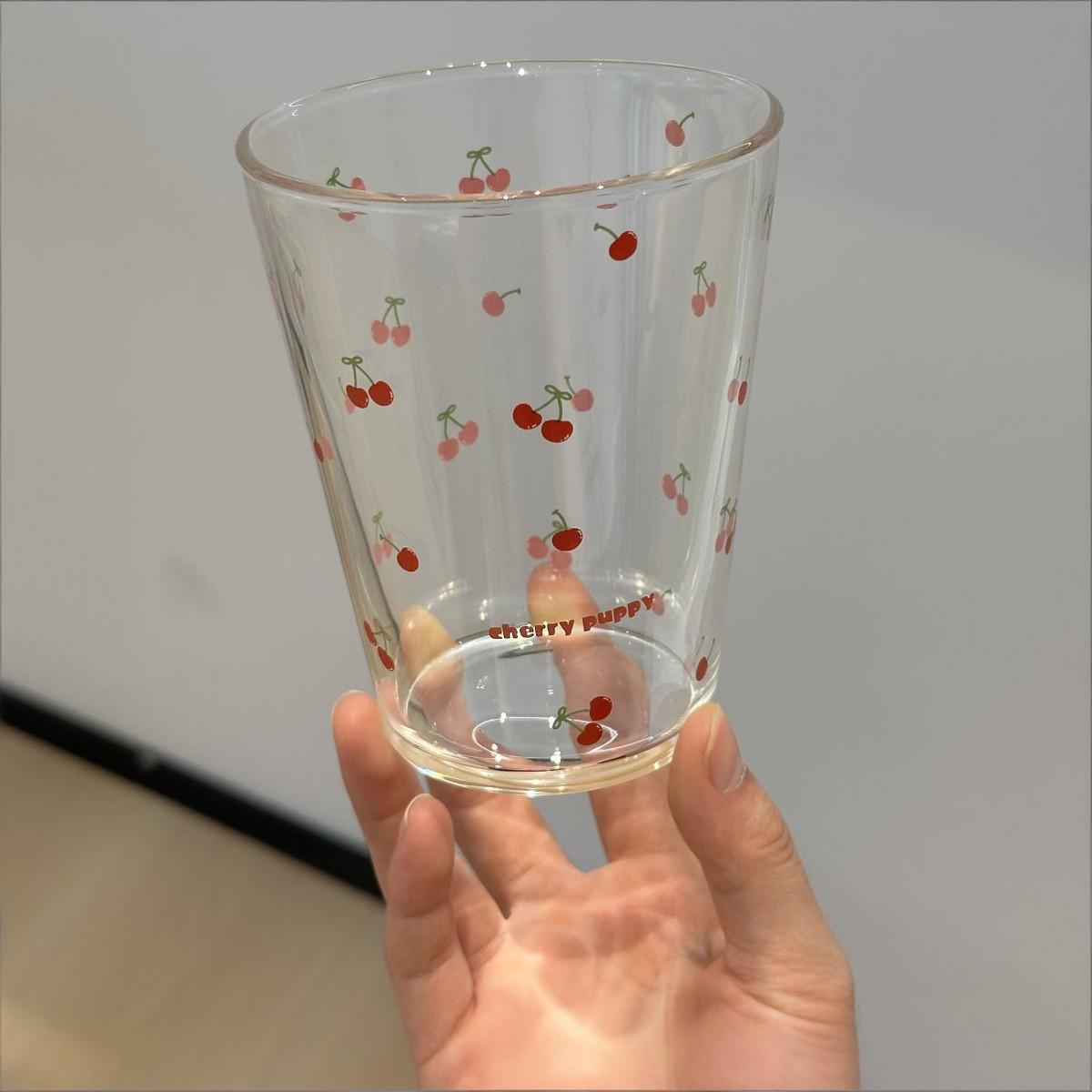 Clear Cherry high-temp baked flower-breakfast cup