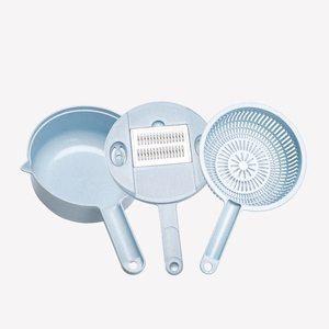 Yeni çok fonksiyonlu Fullstar meyve sebze kesicisi-Spiralizer çelik gıda rende kesici ve dilimleme manuel 7 mutfak için Set - Product Image 4