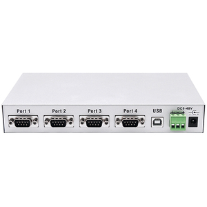 高质量USB至RS232转换器4端口RS-232转换适配器USB2.0串行9针COM DB9连接ESD UT-860 - Product Image 2