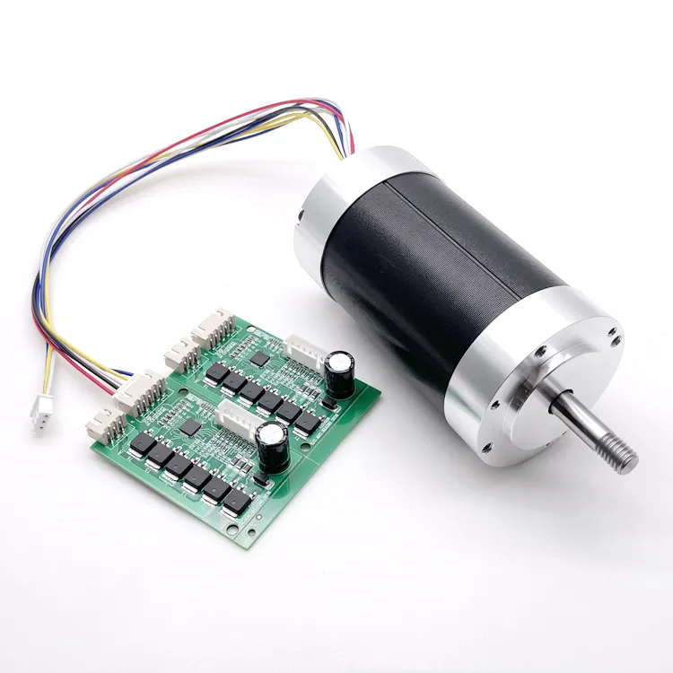 High Power Micro Bldc Motor 56Mm 12 V 24V Kleine Mini Dc 12 Volt Krachtige Elektrische Generator Borstelloze Motor