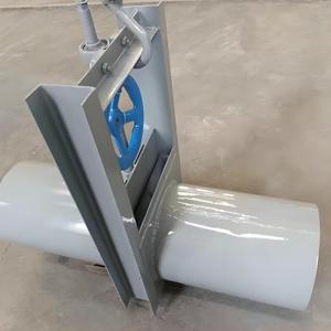 中国CE API ANSI DN150工厂不锈钢CF8电动方刀闸阀油水气OEM定制支持