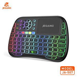 JA-507 Mini RGB Backlit Android Mini <strong>Keyboard</strong> Home TV Projector 2.4G BT Dual Mode Waterproof ABS Mini Set-Top Box Wireless - Product Image 2