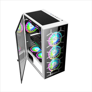 Lovingcool Computer case PC OEM fabricante Custom Computer Gaming Case & ATX Tower Gaming computer case con vidrio templado - Product Image 3