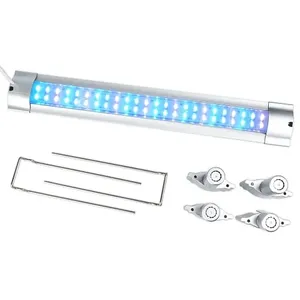 L01-45 DC24V RGBW acquario luce LED con telecomando e acquari 48-66cm di lunghezza per l'illuminazione acquario - Product Image 4