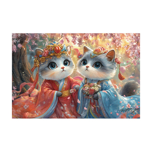 免费样品定制设计纸质玩具100/500/1000/2000件拼图儿童和成人益智游戏