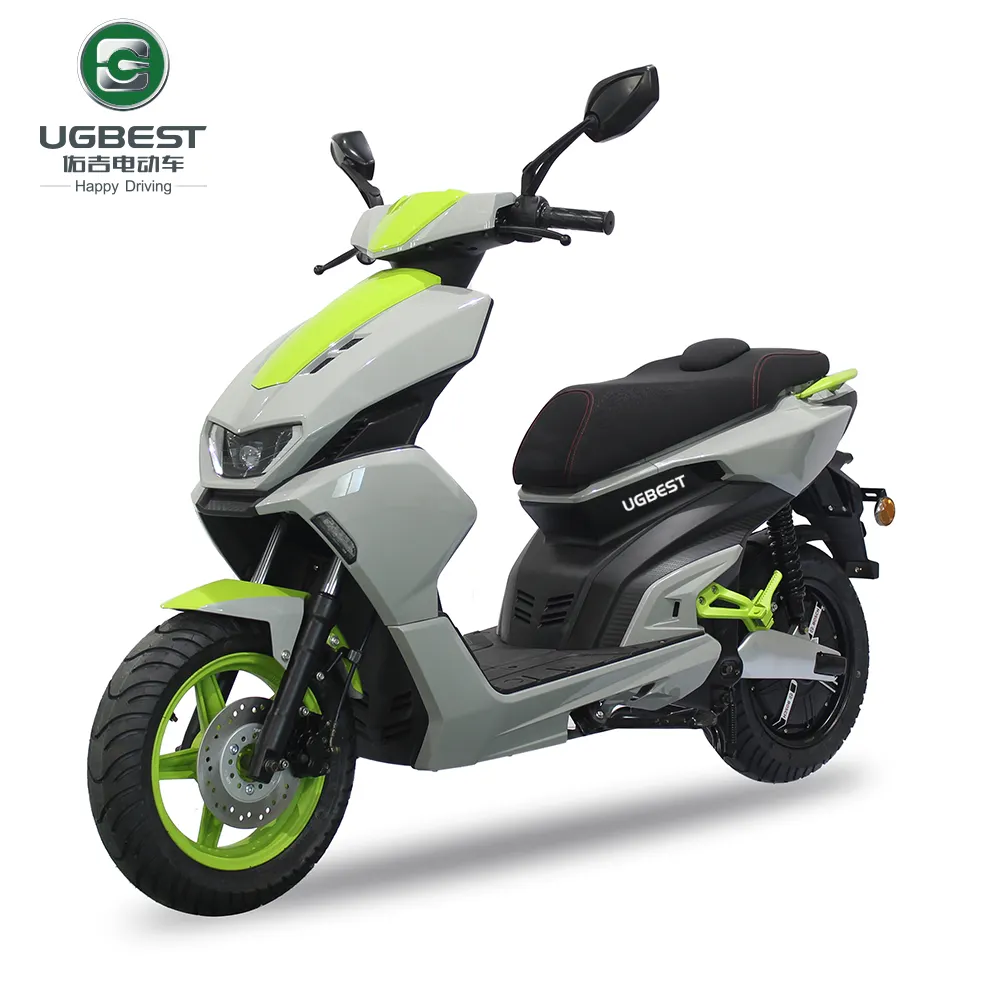 Enfriador de servicio pesado 3000 vatios ciclomotor eléctrico scooters 60V 20AH motocicleta eléctrica con batería de litio