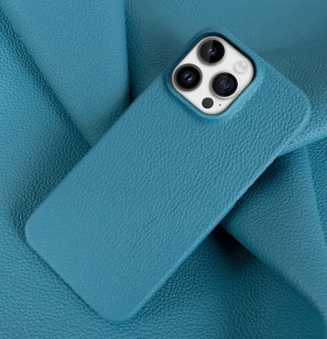 Luxus-Ledertasche Leder-Handytasche für Iphone 14 für Iphone 13 echte Lederabdeckung
