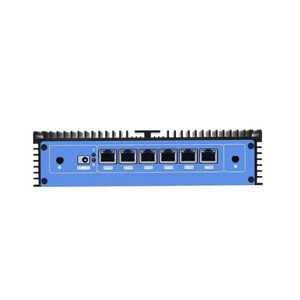 OEM-Industrie computer PC mit Intel Core I7 6500U Dual Core 2,5 GHz 6 Lan I211 Win10 Embedded Computer auf Lager