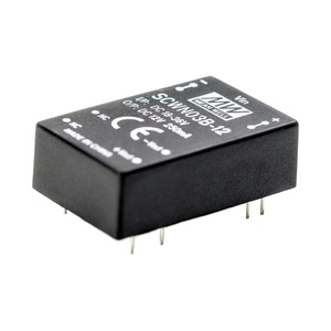 MEAN WELL SCWN03B-12 86% Eff., 18-36VDC <strong>Input</strong>, 12V 0.25A <strong>Output</strong>, DIP24 3W <strong>DC</strong>-<strong>DC</strong> Converter, for Industrial &amp; Telecom Systems - Product Image 2
