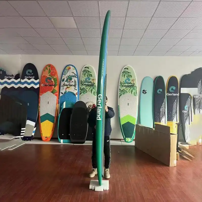 Sörf için Eps sörf tahtası ayakta kullanılan kürek kurulu eps fiberglas