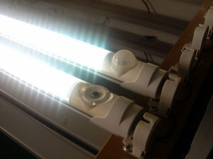 PIR Infrared Motion Sensor T8 <strong>LED</strong> Tube Light <strong>4ft</strong> 1.2m 1200mm <strong>18W</strong> PIR Infrared Motion Sensor T8 <strong>LED</strong> Tube with Motion Sensor - Product Image 2