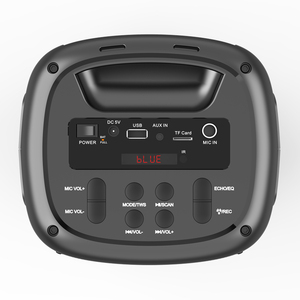 Sistema de altavoz de Karaoke Portátil con Bluetooth, función de grabación de Audio, 32 GB, soporte de tarjeta USB/SD, batería recargable integrada - Product Image 3