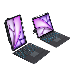 CYKE Pivot Split Touch Backlight <strong>Bluetooth</strong> <strong>Keyboard</strong> <strong>case</strong> <strong>for</strong> iPad Air 13 2024&amp;Pro 12.9&quot; 2022&amp;2021&amp;2020&amp;2018 - Product Image 3