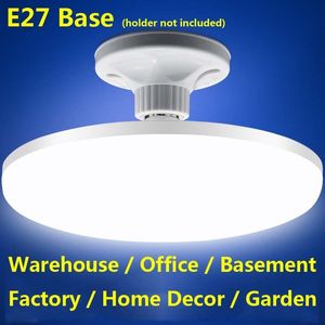 ווג 'ונג e26/e27 ufo מנורת פלסטיק אלומיניום 90lm/w הוביל נורה 12w אור LED 12w-48w פנימי תאורה משרד פנים המפעל הכלכלי הוביל