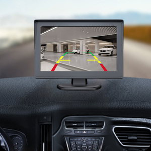 反転モニターとして使用される10年の強度工場LCDフルビューHDカースクリーンディスプレイ - Product Image 1