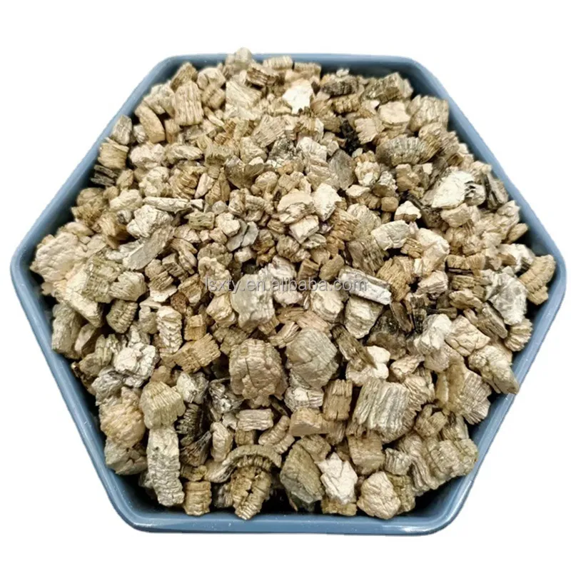 Fabricant de source de vermiculite expansée Particules de vermiculite en gros pour l'isolation des murs extérieurs et le revêtement ignifuge