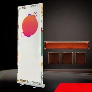 Tùy chỉnh ngoài trời nhôm cuộn lên biểu ngữ đứng 31.5 \ "x 79 \" pull-up hiển thị quảng cáo di động 80*200cm - Product Image 6