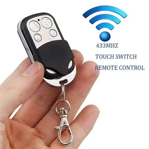Metallo Push 4 pulsanti telecomando RF433MHz trasmettitore universale porta Garage apriporta duplicatore remoto Clone clonazione codice chiave - Product Image 5