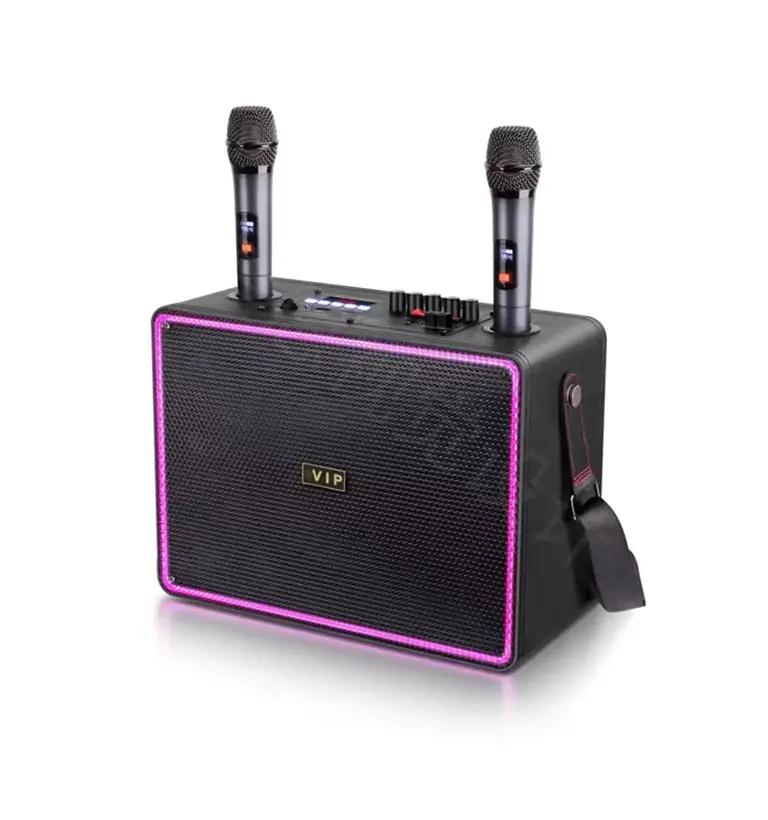 50w Karaoke Pa Amplifier Hifi Home Theater System Speaker Support Live Streaming Blue Tooth Portable Speaker With Microphone
