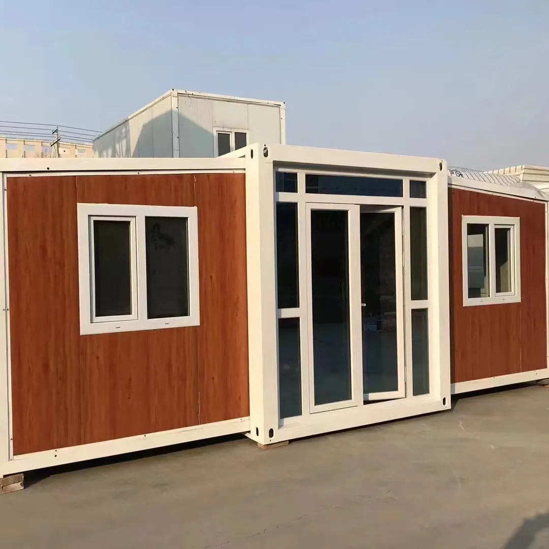 Australische Normen 2 Slaapkamer Luxe Modulaire Huizen Prefab 20ft 40ft Uitbreidbaar Containerhuis