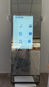 Digital signage e displays <span class=keywords><strong>LCD</strong></span> espelho mágico 32 polegadas <span class=keywords><strong>Lcd</strong></span> Screen <span class=keywords><strong>Mirror</strong></span> <span class=keywords><strong>Display</strong></span> Gym Smart Fitness <span class=keywords><strong>Mirror</strong></span>