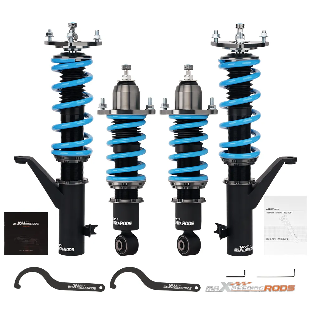 MaXpeedingrods 24 STEP DAMPER Honda Civic 01-05 EP3 Si Hatchback 02-05 için Coilovers amortisör