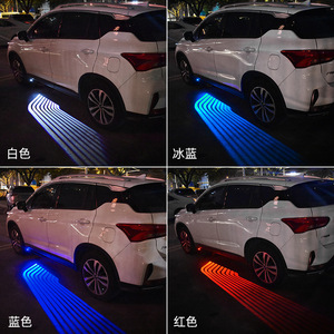 Araba melek kanatları karşılama ışık Led şasi projeksiyon ışığı modifiye kanatları lazer dekoratif ışık - Product Image 3