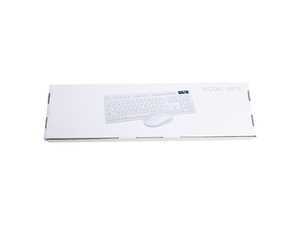 Idioma personalizado Tamaño completo 104 teclas 2,4G Oficina Silencioso Teclado de computadora Multimedia Teclado inalámbrico y combinación de mouse