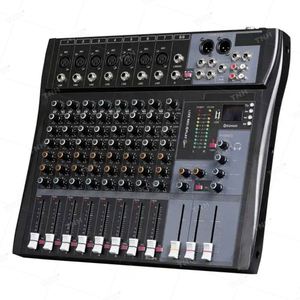MR-80S MR 80S Professional 8-channel Audio <strong>Mixer</strong> with Multi-channel Control and Equalization Effect for Recording, K <strong>Song</strong>, Live - Product Image 2