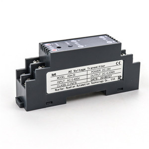 0-500V ingresso trasduttore di misurazione elettrica Ac sensore di tensione trasmettitore 4-20ma uscita