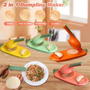 2 In 1 Dumpling Maker Dumpling Press Maker Maschine Empanada Maker Press Multifunktions-Dumpling Mould Set - Product Image 5