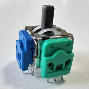 Xbox serisi One S X denetleyici değiştirme için SYY mavi yeşil salon Joystick - Product Image 3