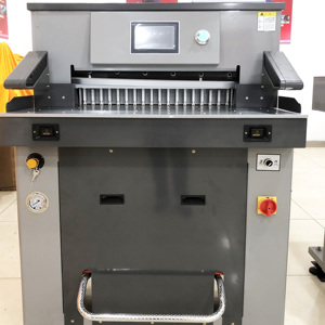 Stokta U-H670T giyotin kesici kağıt kesme makinesi hidrolik kağıt kesici - Product Image 2