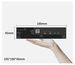 Mini PC <strong>Quad</strong> <strong>Core</strong> J4125 <strong>Processor</strong> <strong>with</strong> 4GB DDR4 128GB SSD Desktop <strong>Computer</strong> 6USB X86 Mini PCS for School Office Home