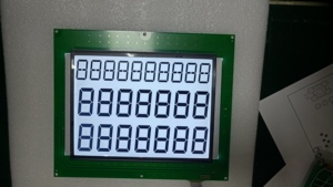 Alto contraste personalizado 50 70 pines 3 4 6 8 dígitos 40 pines pantalla Lcd 7 segmentos 4 dígitos Módulo de placa de Panel Lcd para dispensador de combustible - Product Image 5