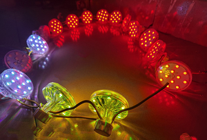 จีนโรงงานควบคุมอัตโนมัติ AC24V IP44ดิจิตอล Led จุดโมดูลไฟ Led 60มิลลิเมตร Rgb พิกเซล Led - Product Image 5