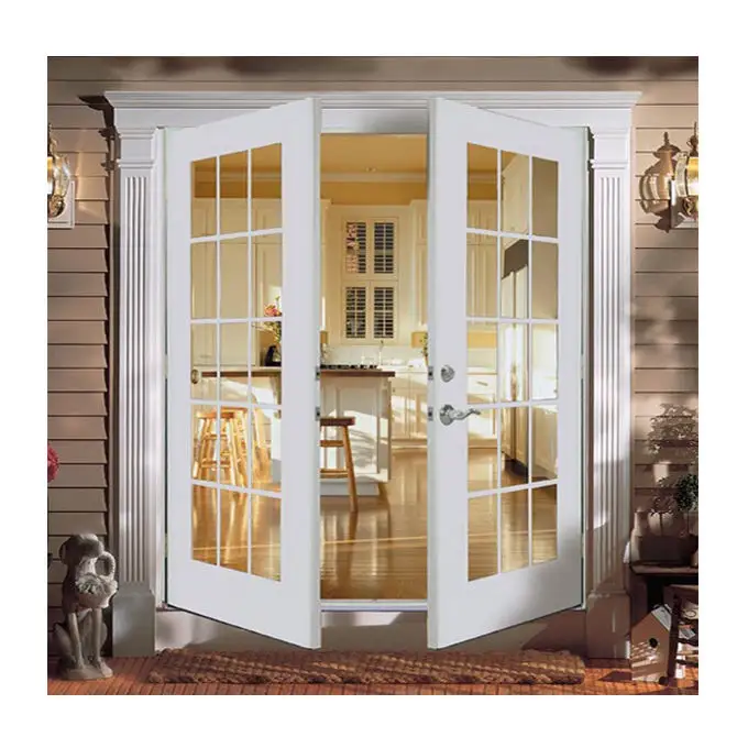 Diseños de puertas y ventanas de aluminio, puertas de ventana plegables, puertas correderas de vidrio para patio, puerta plegable BI de aluminio